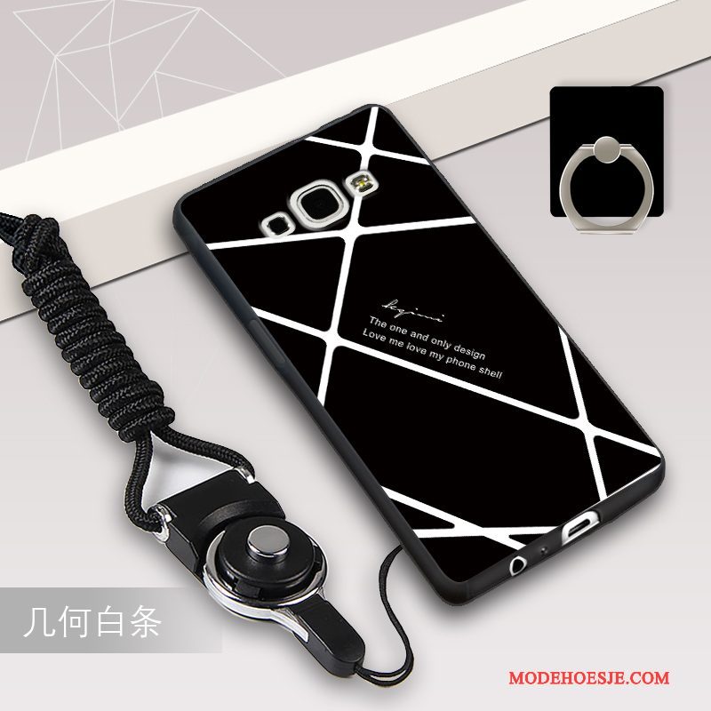 Hoesje Samsung Galaxy A8 Zacht Roodtelefoon, Hoes Samsung Galaxy A8 Bescherming Trend Hanger