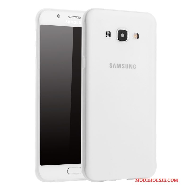 Hoesje Samsung Galaxy A8 Zacht Trend Omlijsting, Hoes Samsung Galaxy A8 Siliconen Duntelefoon