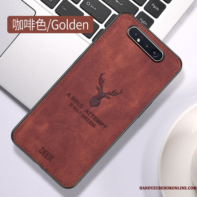 Hoesje Samsung Galaxy A80 Zacht Anti-falltelefoon, Hoes Samsung Galaxy A80 Bescherming Doek Achterklep