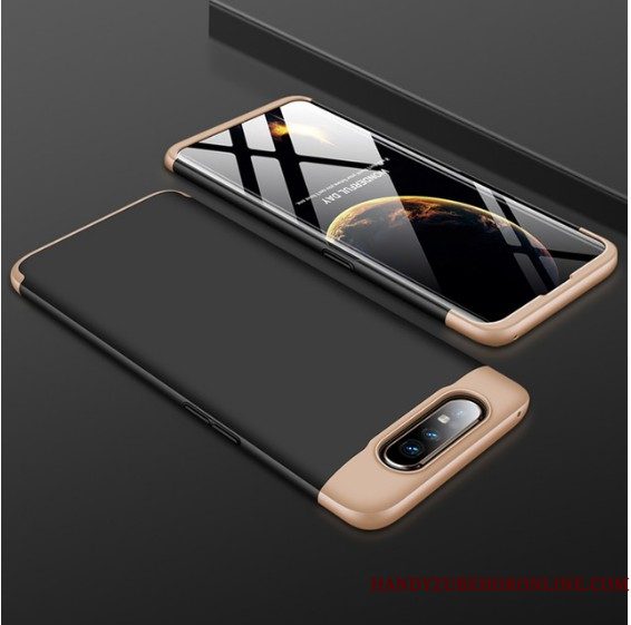 Hoesje Samsung Galaxy A80 Zakken Schrobben Rose Goud, Hoes Samsung Galaxy A80 Bescherming Telefoon Hard