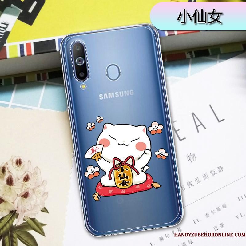 Hoesje Samsung Galaxy A8s Anti-fall Hanger, Hoes Samsung Galaxy A8s Doorzichtigtelefoon