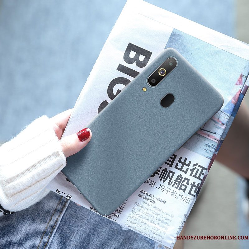 Hoesje Samsung Galaxy A8s Bescherming Anti-fall Trendy Merk, Hoes Samsung Galaxy A8s Zakken Persoonlijk Hard