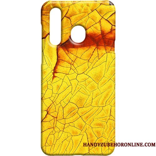Hoesje Samsung Galaxy A8s Bescherming Wind Schrobben, Hoes Samsung Galaxy A8s Rood