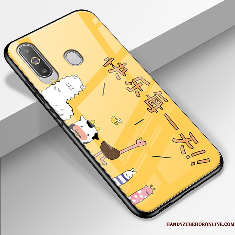 Hoesje Samsung Galaxy A8s Siliconen Europa Trendy Merk, Hoes Samsung Galaxy A8s Zakken Glas Vers