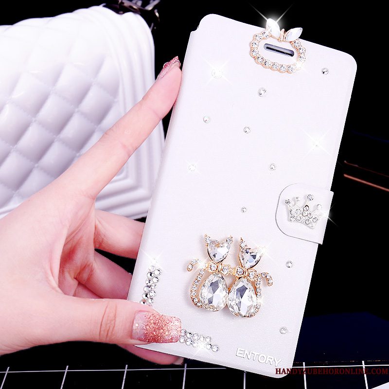 Hoesje Samsung Galaxy A9 2018 Bescherming Telefoon Trend, Hoes Samsung Galaxy A9 2018 Strass Roze Anti-fall