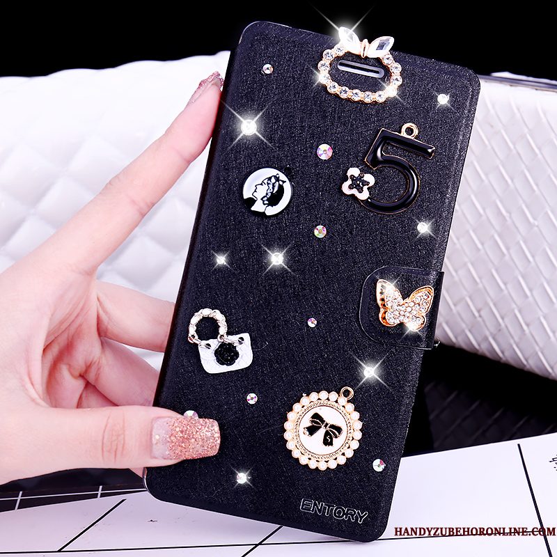 Hoesje Samsung Galaxy A9 2018 Bescherming Telefoon Trend, Hoes Samsung Galaxy A9 2018 Strass Roze Anti-fall