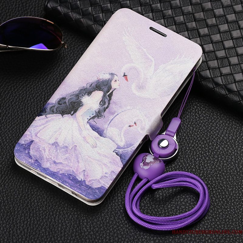 Hoesje Samsung Galaxy A9 2018 Scheppend Hanger Hoge, Hoes Samsung Galaxy A9 2018 Zacht Telefoon Anti-fall