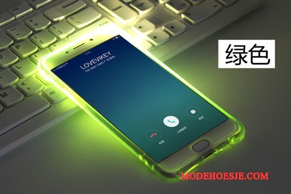 Hoesje Samsung Galaxy A9 Bescherming Anti-fall Roze, Hoes Samsung Galaxy A9 Zacht Telefoon Doorzichtig
