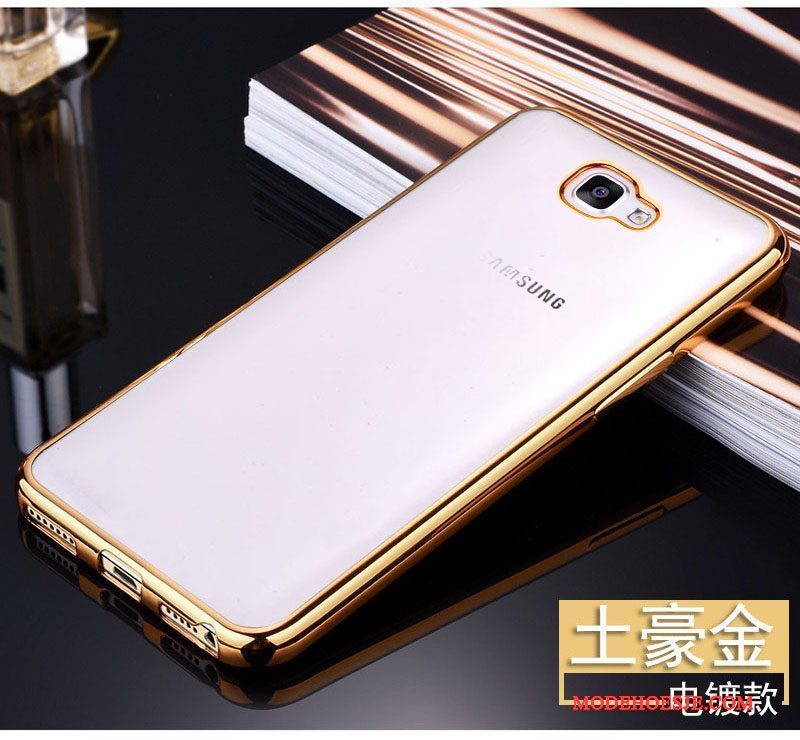 Hoesje Samsung Galaxy A9 Bescherming Hogetelefoon, Hoes Samsung Galaxy A9 Zakken Anti-fall Roze