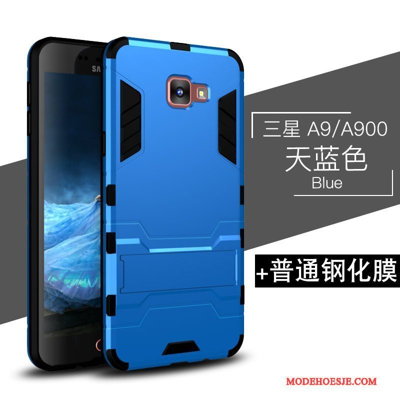 Hoesje Samsung Galaxy A9 Bescherming Telefoon Schrobben, Hoes Samsung Galaxy A9 Zakken Hoge Anti-fall