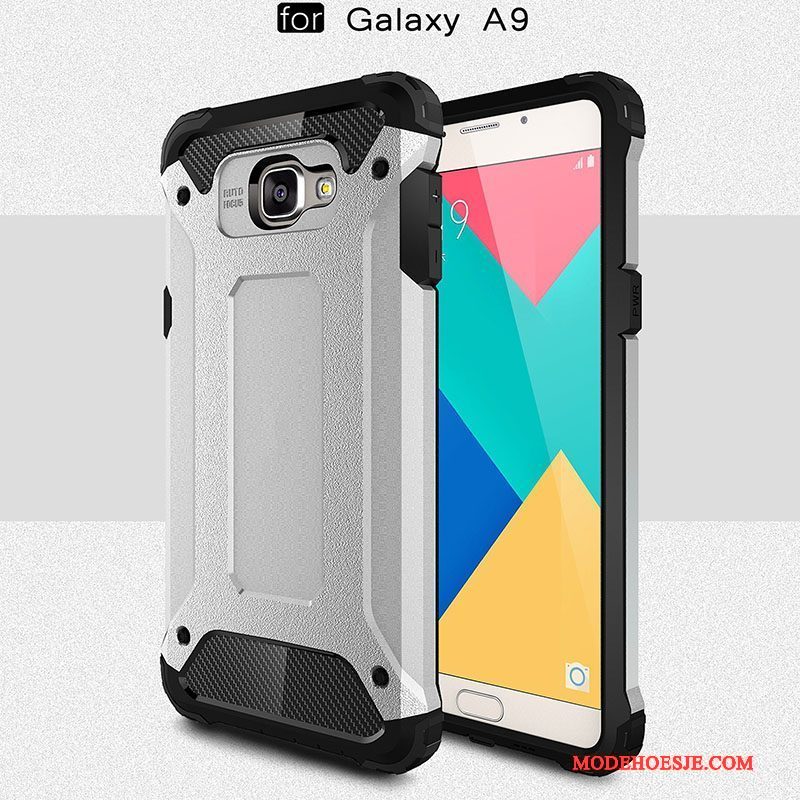 Hoesje Samsung Galaxy A9 Siliconen Hoge Anti-fall, Hoes Samsung Galaxy A9 Zakken Telefoon Mesh