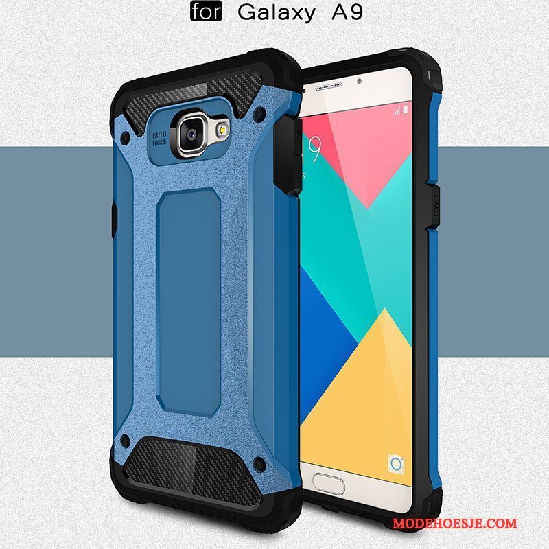 Hoesje Samsung Galaxy A9 Siliconen Hoge Anti-fall, Hoes Samsung Galaxy A9 Zakken Telefoon Mesh