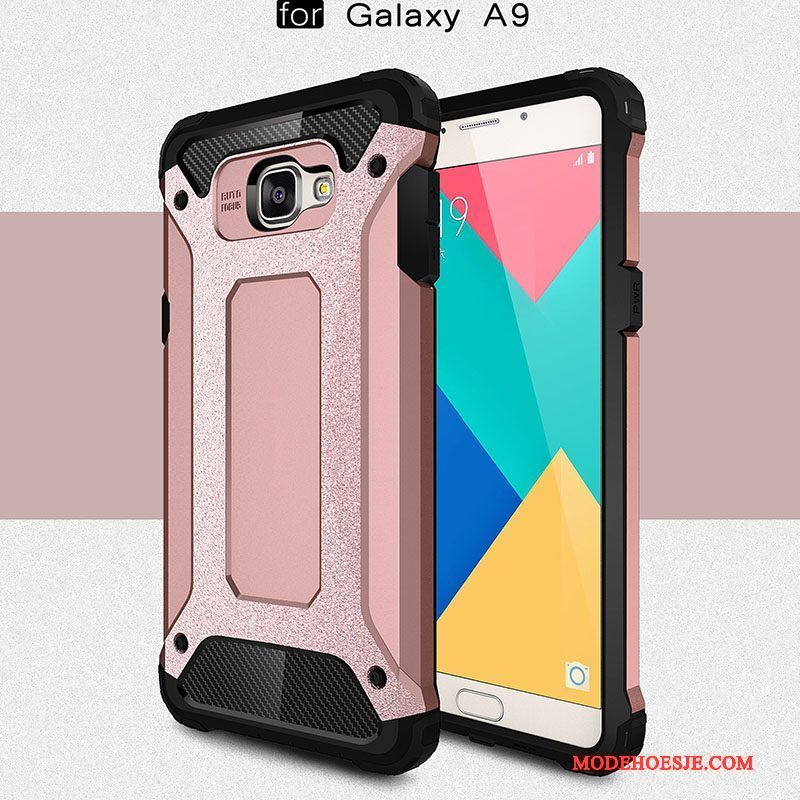 Hoesje Samsung Galaxy A9 Siliconen Hoge Anti-fall, Hoes Samsung Galaxy A9 Zakken Telefoon Mesh