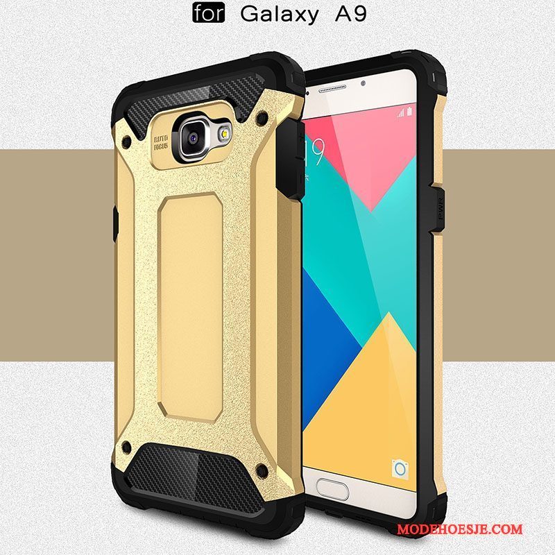 Hoesje Samsung Galaxy A9 Siliconen Hoge Anti-fall, Hoes Samsung Galaxy A9 Zakken Telefoon Mesh