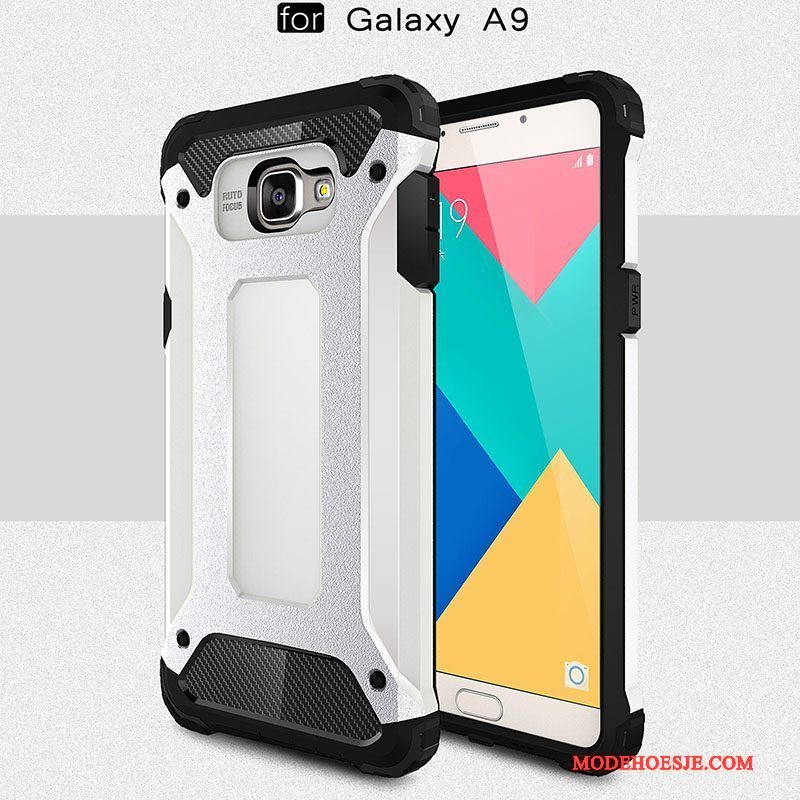 Hoesje Samsung Galaxy A9 Siliconen Hoge Anti-fall, Hoes Samsung Galaxy A9 Zakken Telefoon Mesh