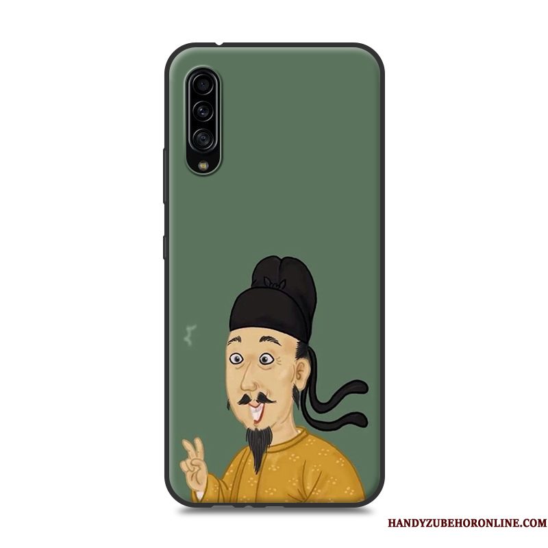 Hoesje Samsung Galaxy A90 5g Spotprent Telefoon Geel, Hoes Samsung Galaxy A90 5g Bescherming Lovers