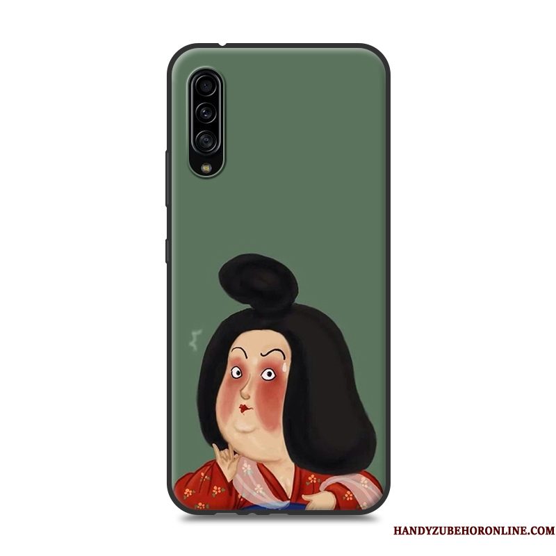 Hoesje Samsung Galaxy A90 5g Spotprent Telefoon Geel, Hoes Samsung Galaxy A90 5g Bescherming Lovers