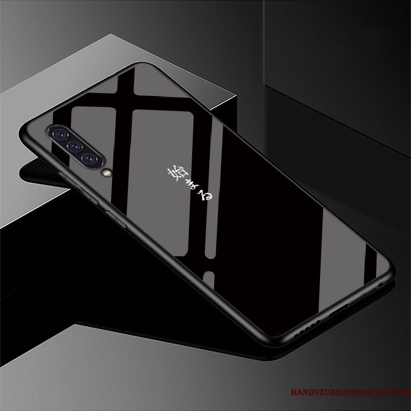 Hoesje Samsung Galaxy A90 5g Zakken Anti-fall Glas, Hoes Samsung Galaxy A90 5g Bescherming Persoonlijk Zwart