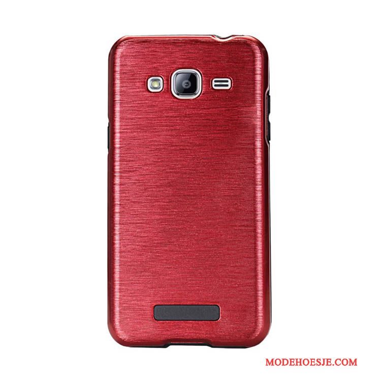 Hoesje Samsung Galaxy J3 2015 Scheppend Persoonlijk Zijde, Hoes Samsung Galaxy J3 2015 Bescherming Nieuwtelefoon