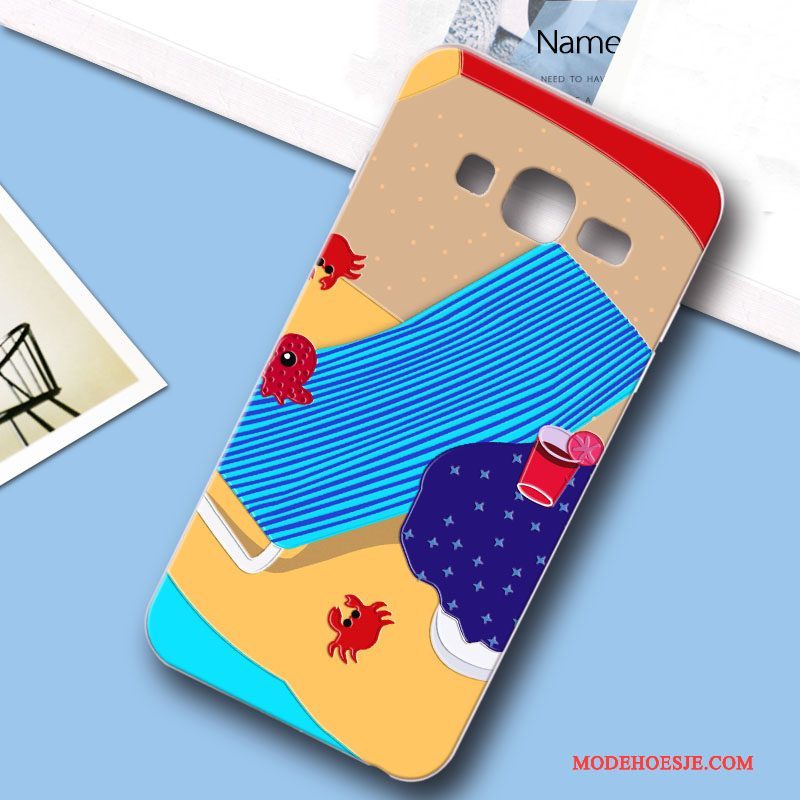 Hoesje Samsung Galaxy J3 2016 Bescherming Anti-fall Hard, Hoes Samsung Galaxy J3 2016 Zacht Trend Dun