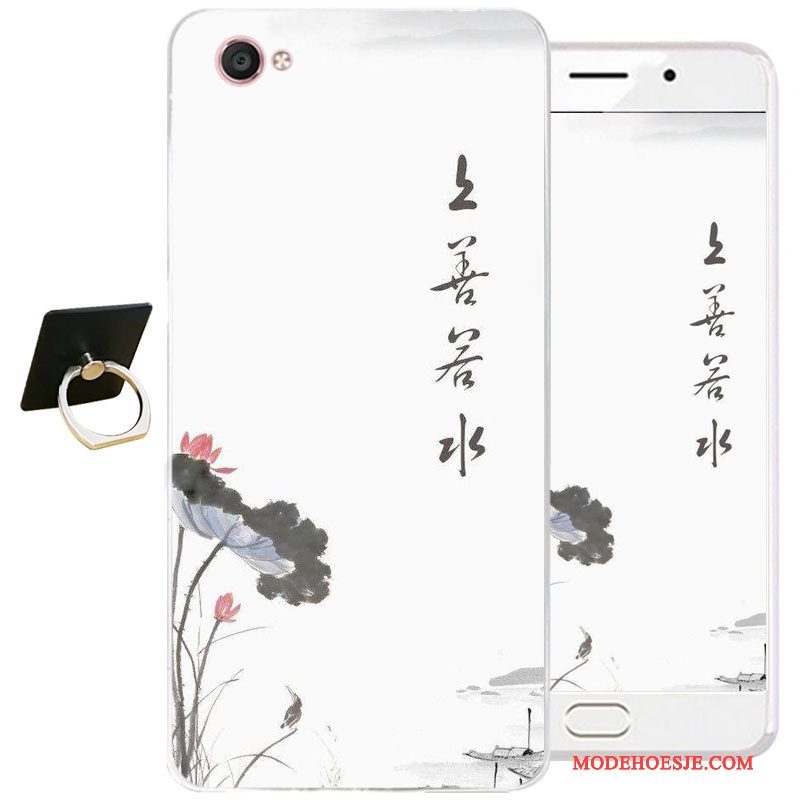 Hoesje Samsung Galaxy J3 2017 Bescherming Chinese Stijl Inkt Schilderij, Hoes Samsung Galaxy J3 2017 Zacht Blauwtelefoon