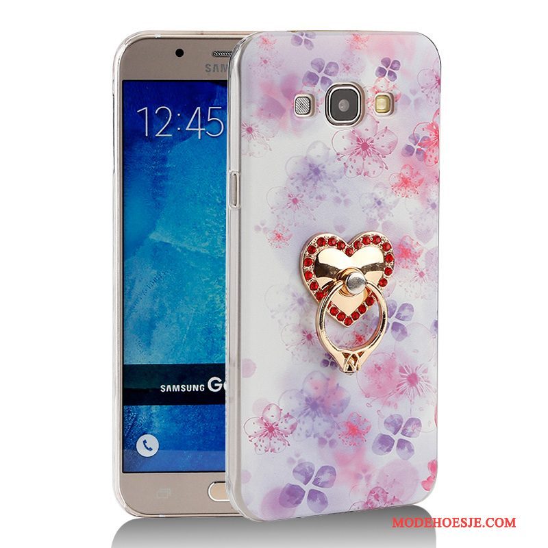 Hoesje Samsung Galaxy J5 2015 Ondersteuning Roze Anti-fall, Hoes Samsung Galaxy J5 2015 Bescherming Telefoon