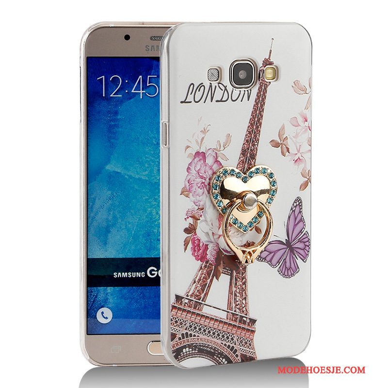 Hoesje Samsung Galaxy J5 2015 Ondersteuning Roze Anti-fall, Hoes Samsung Galaxy J5 2015 Bescherming Telefoon