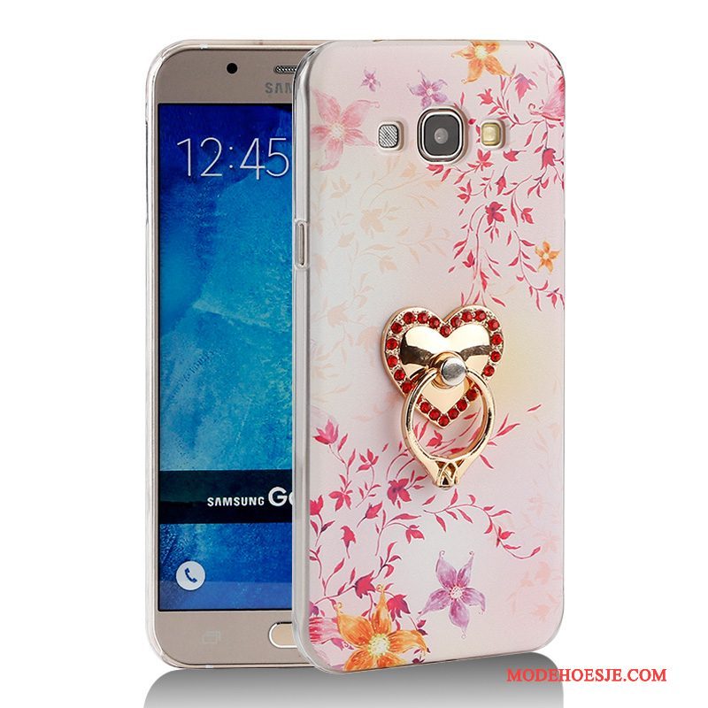 Hoesje Samsung Galaxy J5 2015 Ondersteuning Roze Anti-fall, Hoes Samsung Galaxy J5 2015 Bescherming Telefoon
