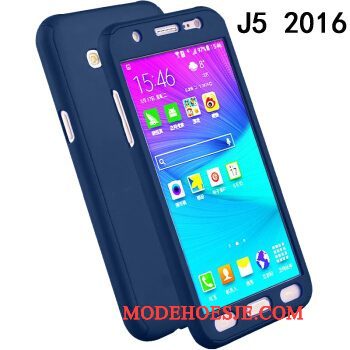Hoesje Samsung Galaxy J5 2016 Zakken Telefoon Hard, Hoes Samsung Galaxy J5 2016 Bescherming Trend Goud