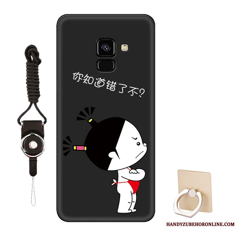 Hoesje Samsung Galaxy J6 Mode Loverstelefoon, Hoes Samsung Galaxy J6 Spotprent Anti-fall Europa