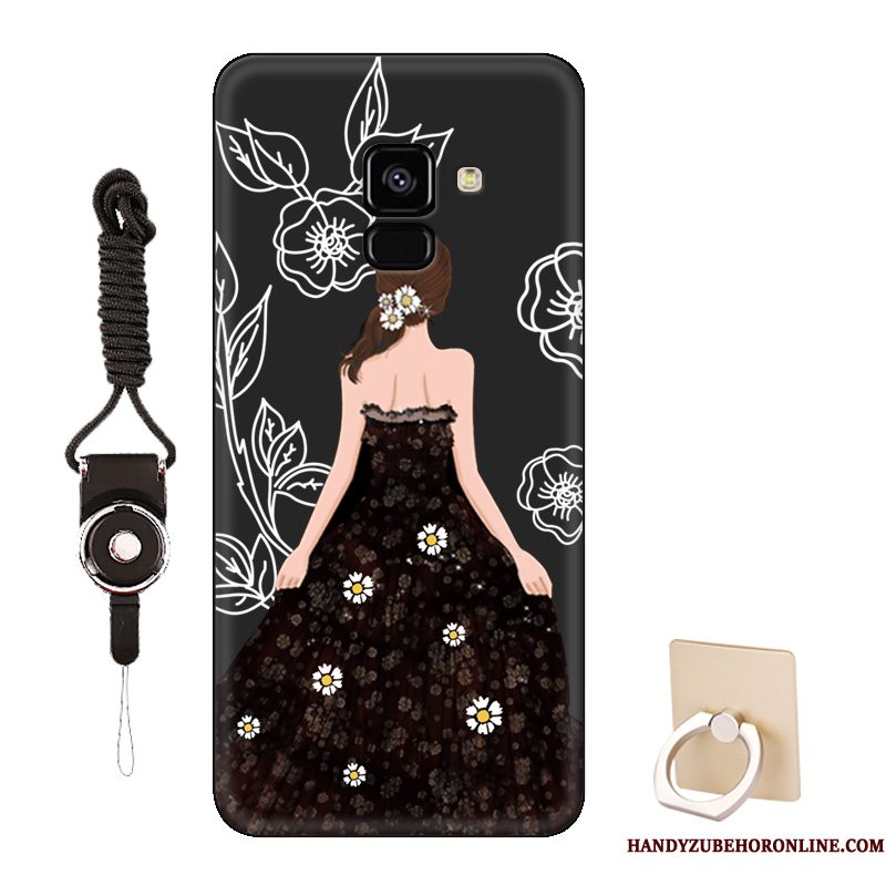 Hoesje Samsung Galaxy J6 Mode Loverstelefoon, Hoes Samsung Galaxy J6 Spotprent Anti-fall Europa