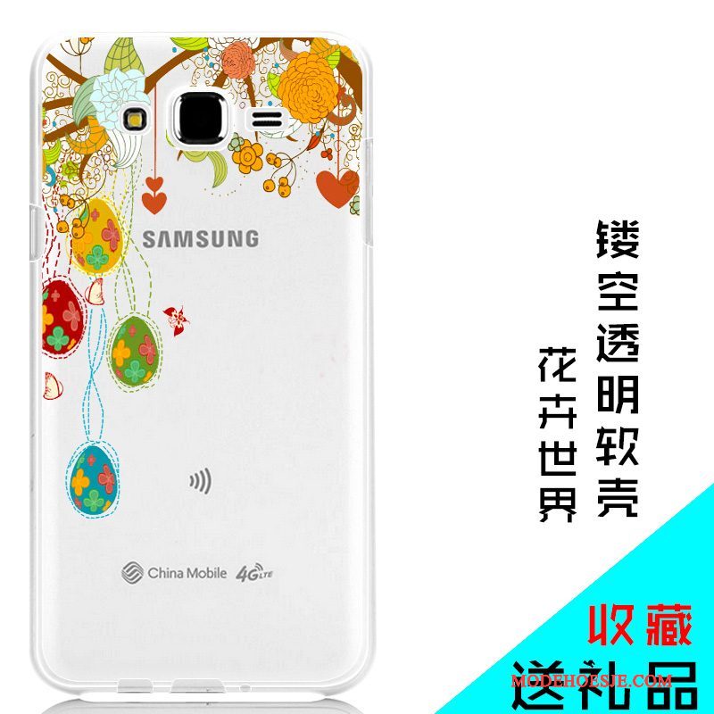 Hoesje Samsung Galaxy J7 2015 Siliconen Telefoon Doorzichtig, Hoes Samsung Galaxy J7 2015 Kleur