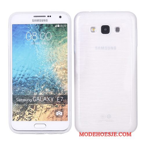 Hoesje Samsung Galaxy J7 2015 Zakken Roze Zijde, Hoes Samsung Galaxy J7 2015 Bescherming Telefoon