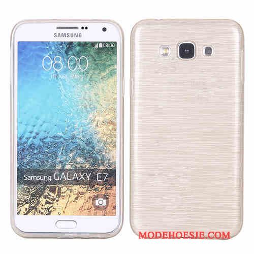 Hoesje Samsung Galaxy J7 2015 Zakken Roze Zijde, Hoes Samsung Galaxy J7 2015 Bescherming Telefoon