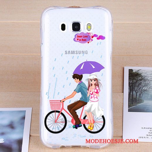 Hoesje Samsung Galaxy J7 2016 Bescherming Anti-falltelefoon, Hoes Samsung Galaxy J7 2016 Zakken