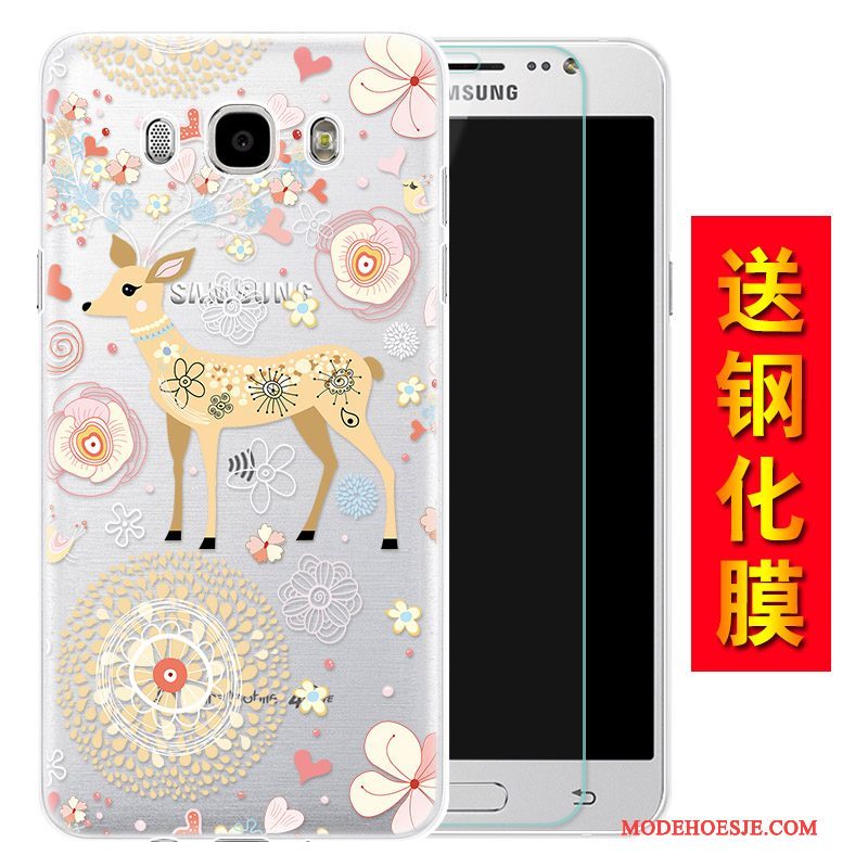 Hoesje Samsung Galaxy J7 2016 Kleur Duntelefoon, Hoes Samsung Galaxy J7 2016 Bescherming