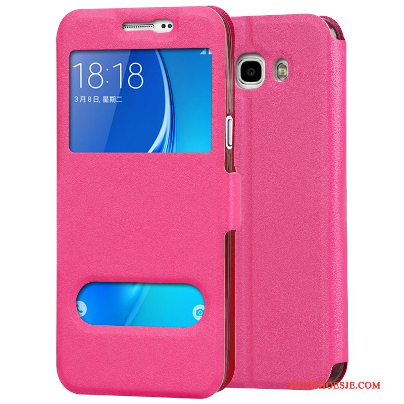 Hoesje Samsung Galaxy J7 2016 Siliconen Roodtelefoon, Hoes Samsung Galaxy J7 2016 Zakken