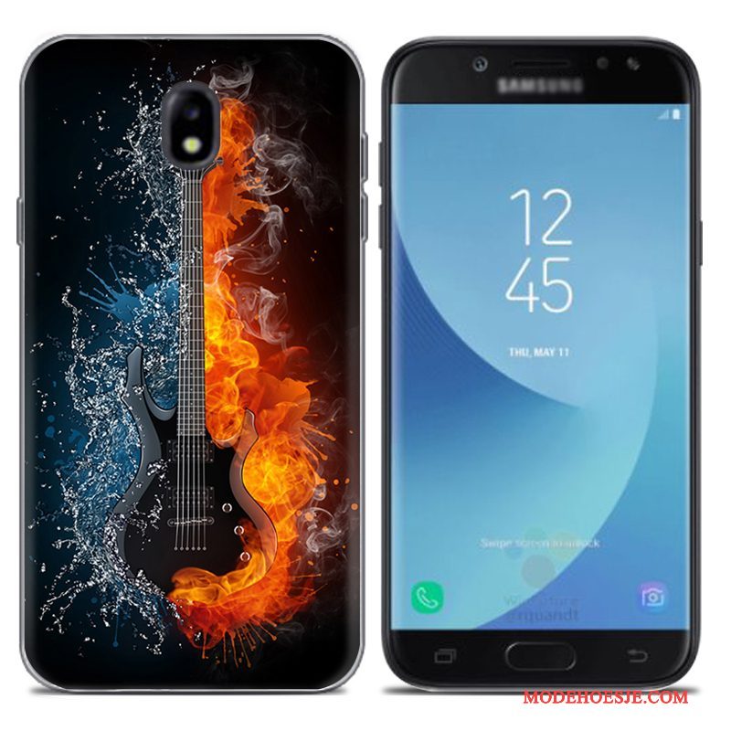 Hoesje Samsung Galaxy J7 2017 Scheppend Grijstelefoon, Hoes Samsung Galaxy J7 2017 Zacht Europa