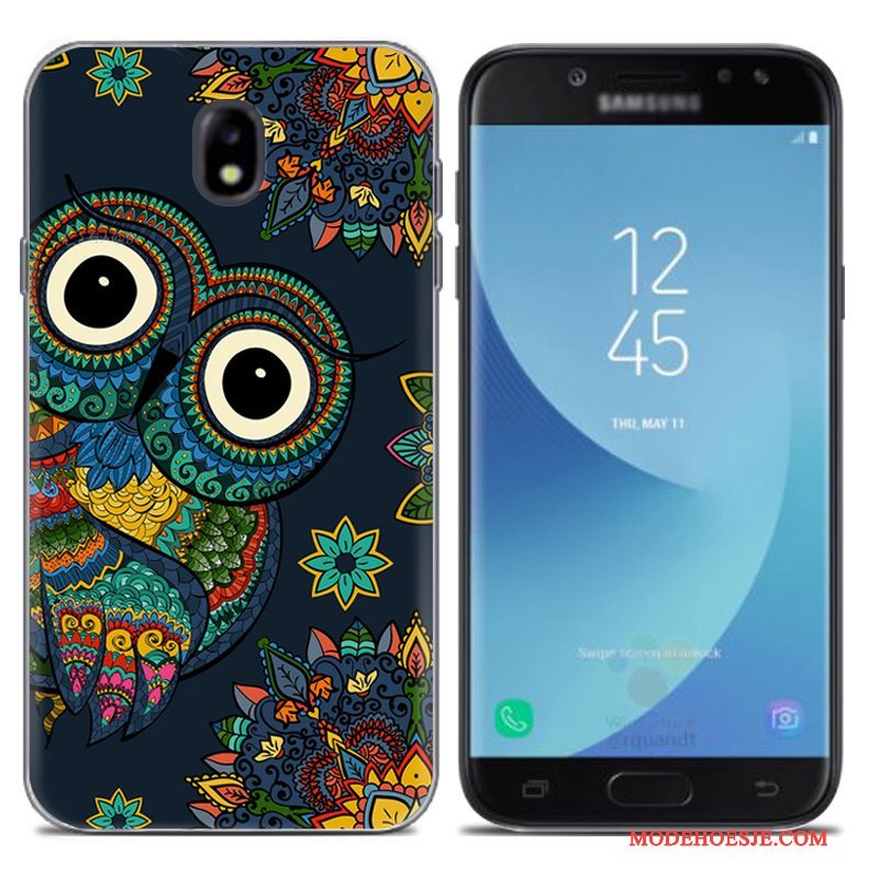 Hoesje Samsung Galaxy J7 2017 Scheppend Grijstelefoon, Hoes Samsung Galaxy J7 2017 Zacht Europa