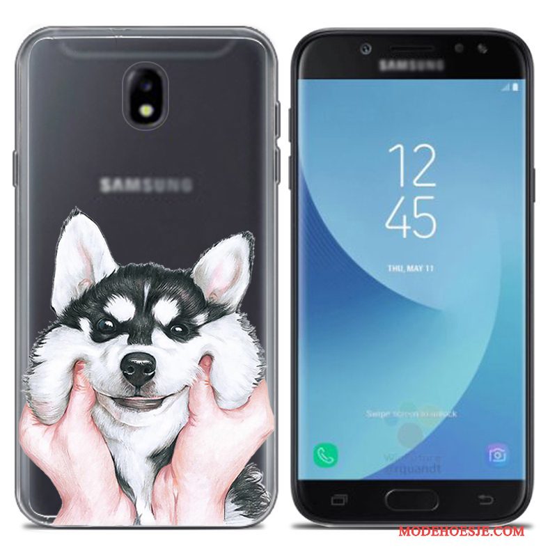 Hoesje Samsung Galaxy J7 2017 Scheppend Grijstelefoon, Hoes Samsung Galaxy J7 2017 Zacht Europa
