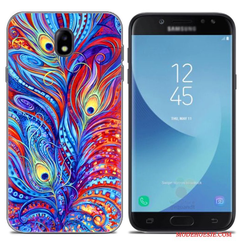 Hoesje Samsung Galaxy J7 2017 Scheppend Grijstelefoon, Hoes Samsung Galaxy J7 2017 Zacht Europa
