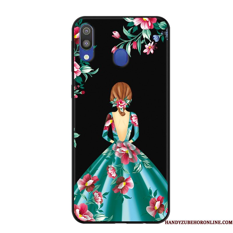 Hoesje Samsung Galaxy M20 Bescherming Mooietelefoon, Hoes Samsung Galaxy M20 Schrobben Anti-fall