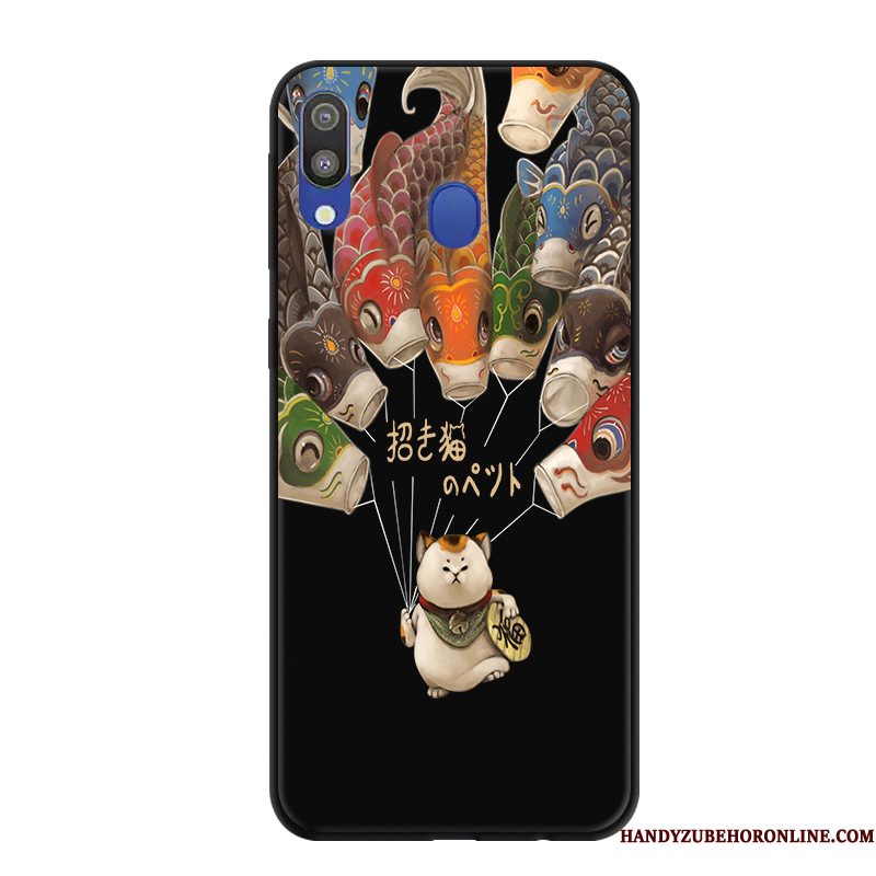 Hoesje Samsung Galaxy M20 Bescherming Mooietelefoon, Hoes Samsung Galaxy M20 Schrobben Anti-fall