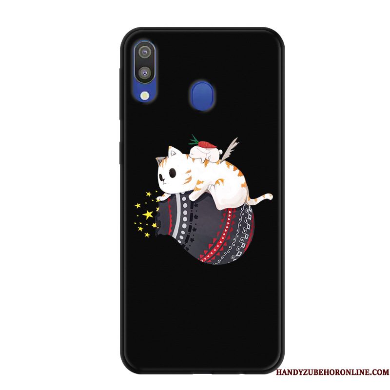 Hoesje Samsung Galaxy M20 Bescherming Mooietelefoon, Hoes Samsung Galaxy M20 Schrobben Anti-fall