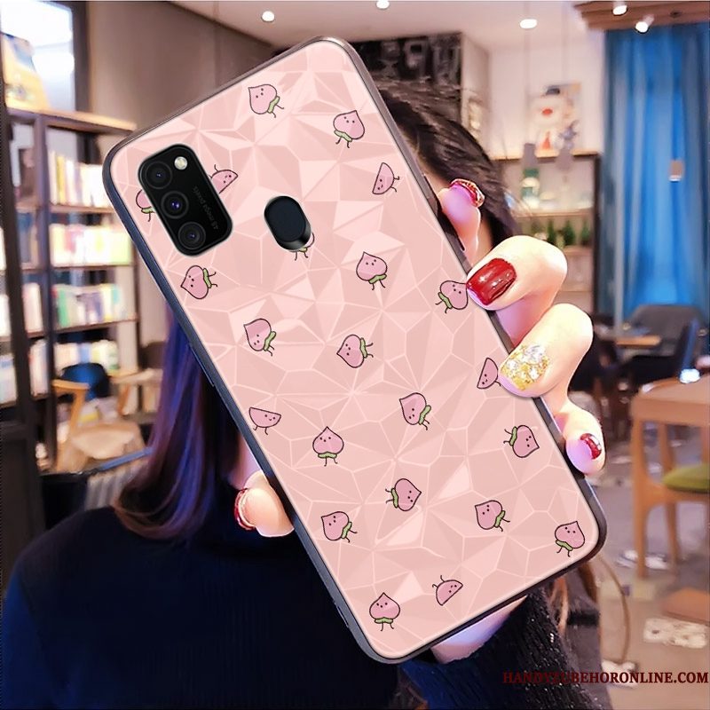 Hoesje Samsung Galaxy M30s Bescherming Patroon Vers, Hoes Samsung Galaxy M30s Net Redtelefoon