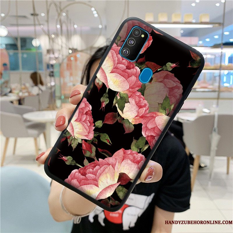 Hoesje Samsung Galaxy M30s Siliconen Telefoon Chinese Stijl, Hoes Samsung Galaxy M30s Zacht Schrobben