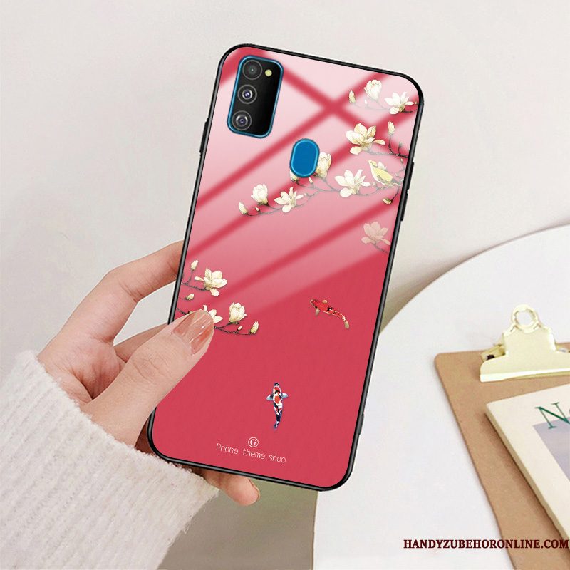 Hoesje Samsung Galaxy M30s Zakken Anti-falltelefoon, Hoes Samsung Galaxy M30s Bescherming Persoonlijk Chinese Stijl