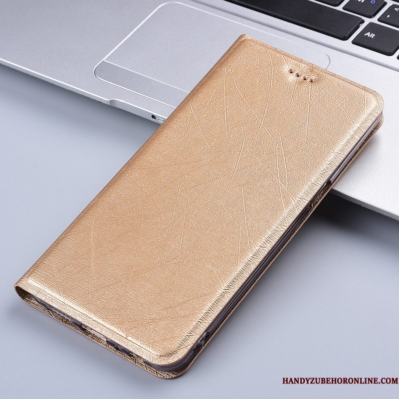 Hoesje Samsung Galaxy Note 10+ Bescherming Zijdetelefoon, Hoes Samsung Galaxy Note 10+ Folio Goud