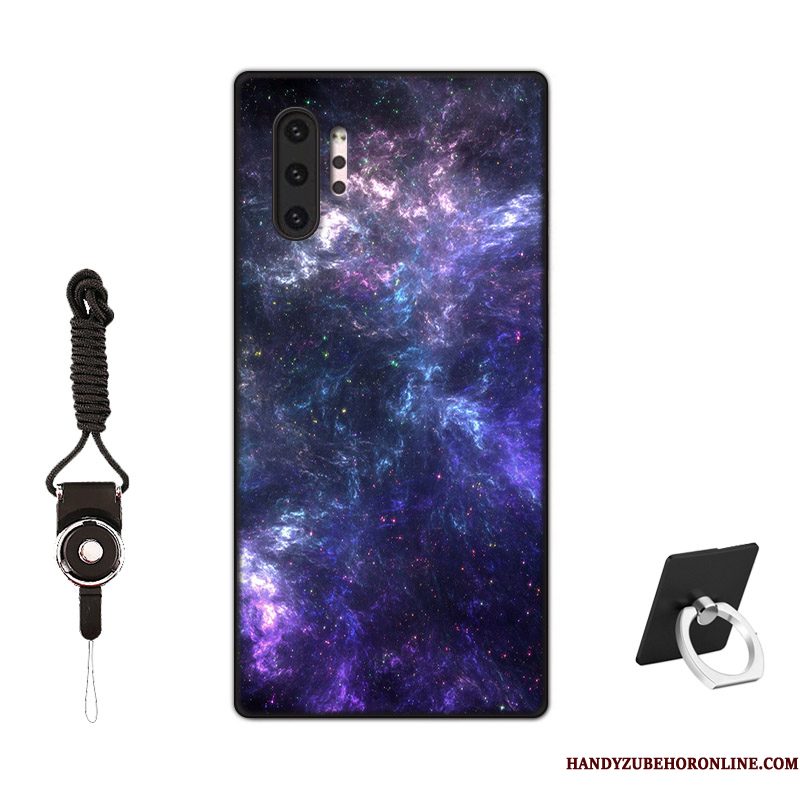 Hoesje Samsung Galaxy Note 10+ Geschilderd Pas Anti-fall, Hoes Samsung Galaxy Note 10+ Zacht Net Red Lovers