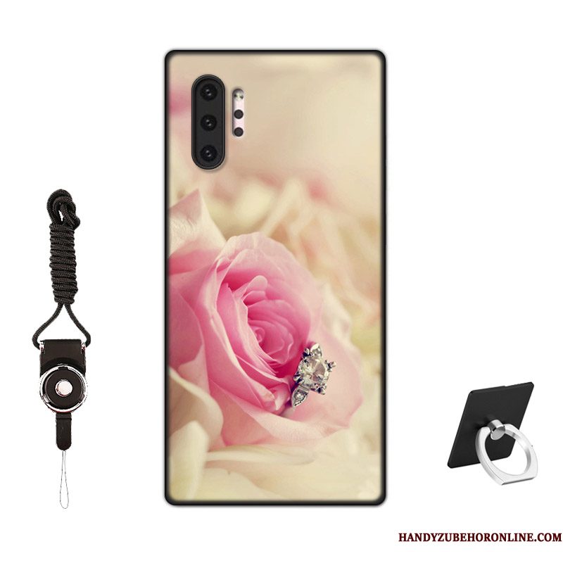 Hoesje Samsung Galaxy Note 10+ Geschilderd Pas Anti-fall, Hoes Samsung Galaxy Note 10+ Zacht Net Red Lovers